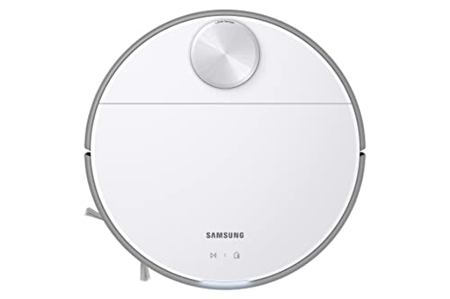 SAMSUNG Jet BOT VR30T80313W/WA - Robot de succión de 5 W, Sensor LIDAR (Control Inteligente, Motor inversor Digital, Misty White)