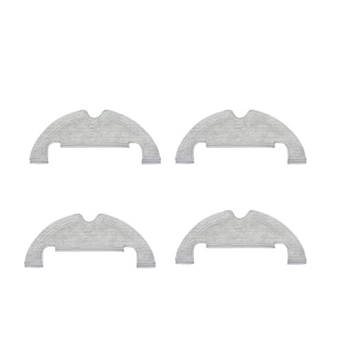 DIOV Trapo de trapeador, Compatible con Xiaomi Mi Robot Vacuum Mop 2 Ultra Accesorios STYTJ05ZHM Toallitas Trapos Robot Aspirador Repuestos (Color : 4pcs)