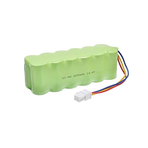 BOLKA Piezas de aspiradora Batería NI-MH de 14,4 V, 4500 mAh, Compatible con Samsung NaviBot SR8840 SR8845 SR8855 SR8895 VCR8845 VCR8895 Robot de Barrido (Color : 1pcs, Nominal Voltage : 14.4V)