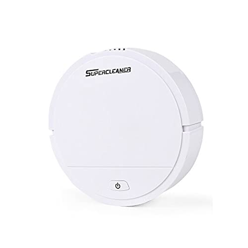 Aspiradora Robot de barrido inteligente automático aspiradora de aspiradora fuerte seco seco mojado limpio for electrodomésticos Sweeper Smart para árboles de hoja ancha y alfombras ( Color : Bianco )