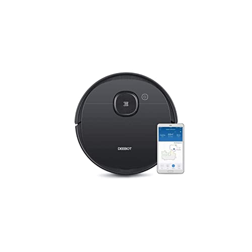 ECOVACS DEEBOT 950 Robot con Tecnología Ozmo y Smart Navi 3.0, 200 min + Turbo, 66 Decibeles, Negro