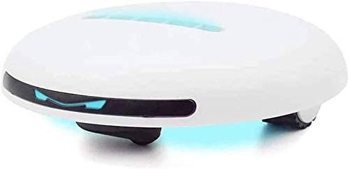 Robot De Limpieza De Camas, Aspirador Auto-Pilot Anti Dust Mite Batidor De Cama Antiácaros para Ropa De Cama, Cojines Y Sofás, Blanco