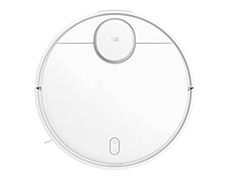 Xiaomi Robot Vacuum Mop P - Robot Aspirador y friegasuelos con Sistema Inteligente de navegación láser (LDS), succión de 2100 Pa, sistema de fregado, 3200 mAh, App Mi Home, Color Blanco