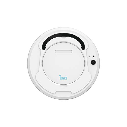 bowAI Robot Aspirador Robot de Barrido Inteligente de Carga USB 3 en 1 Aspiradora automática Limpieza del Suelo (Blanco)