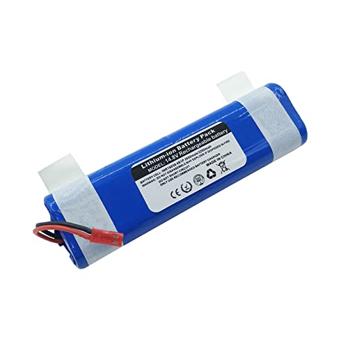 Batería de Litio de 14,8 V, 2600mah, 3200Mah, 18650, Compatible con ILIFE V3s Pro V50 V5s Pro V8s X750, batería de Robot Aspirador (Color : 3200mah)