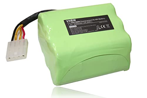 vhbw Batería de Repuesto Ni-MH 3500 mAh (7,2 V) para Robot Aspirador, aspiradoras Compatible con Vorwerk VR100, VX100 y Neato Robotics.