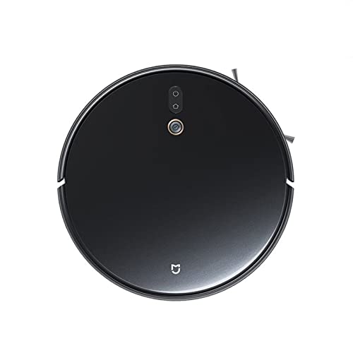 DieffematicJQX Robot Aspirador Robot Vacuum Mop Ultra Slim For Home Cleaner Sweeping Washing Mopping Cyclone Suction Dust Smart Planned Map (Color : Schwarz, Size : AU)