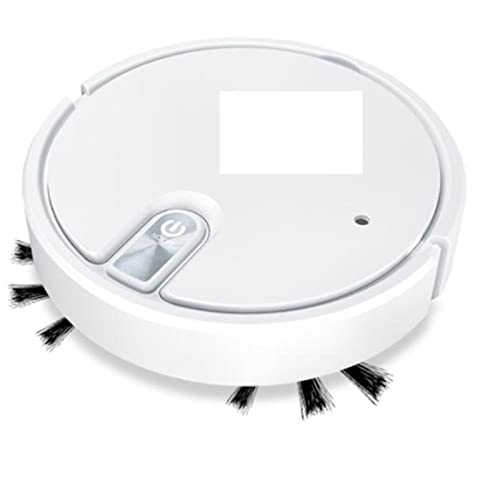 SKIMT Aspiradoras robóticas 5 en 1 inalámbrico inteligente robot aspirador multifuncional súper silencioso aspiración fregona humidificador para el hogar electrodomésticos (color: blanco)