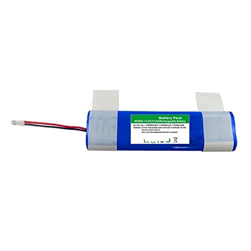 Batería de Repuesto de 14,4 V y 2800 mAh Compatible con Ilife V55 V8s V3s Pro V5s Pro V8s X750 Robot Aspirador batería (Color : 3200mAh, Size : 14.8V)