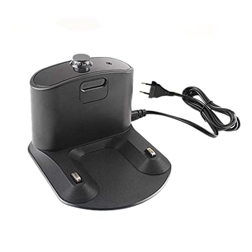 BOLUW Compatible con Irobot Roomba Dock-Charger Parts Compatible con Irobot Roomba 500 600 660 690 700 800 900 880 890 960 980 Robot Aspirador Accesorios (Color : EU Plug)