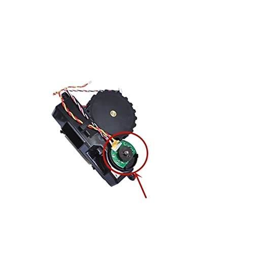 CXSDCQQ Robot Aspirador Rueda Derecha Rueda Izquierda Compatible con Conga 3090 3092 S3090 aspiradora robótica repuestos Accesorios reemplazo (Color : Green L x1pcs)