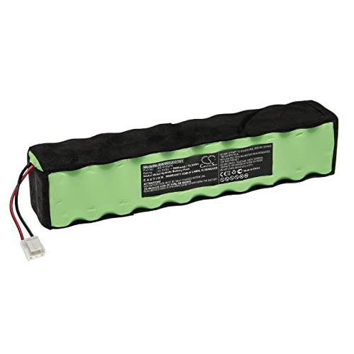 vhbw Batería Recargable Compatible con Rowenta RH877101/9A0, RH877101/HM0, RH8771WS/9A0 aspiradora, Robot Limpieza (3000 mAh, 24 V, NiMH)