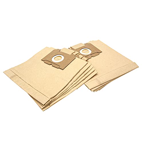 vhbw 10 Bolsas de papel aspiradoras, bolsas de filtro, tamaño 28 para AEG Electrolux Vampyr aspiradoras series E, H, HH, K, MM y 299(x) hasta 850(x)