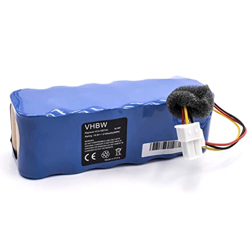 vhbw Batería de Repuesto para DJ96-00136B de aspiradoras, Robots aspiradoras Samsung Navibot (2100mAh, 14.4V, NiMH)