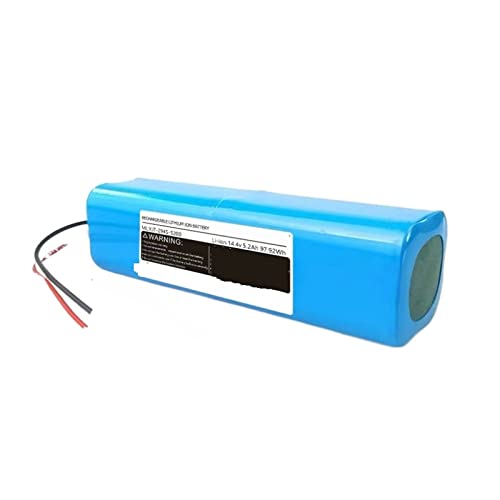 ODYO Batería de 5600 mAh y 14,8 V. Compatible con Proscenic, Philips, Haier, Robot Aspirador Lenovo con. Piezas de Repuesto de batería de Iones de Litio.