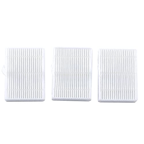 BAKUUM Pack 3 Filtros Hepa para deposito de Mixto de Cecotec Conga 2290 Ultra y Titanium. Filtros HEPA para Robot Aspirador Solo para deposito de Agua.