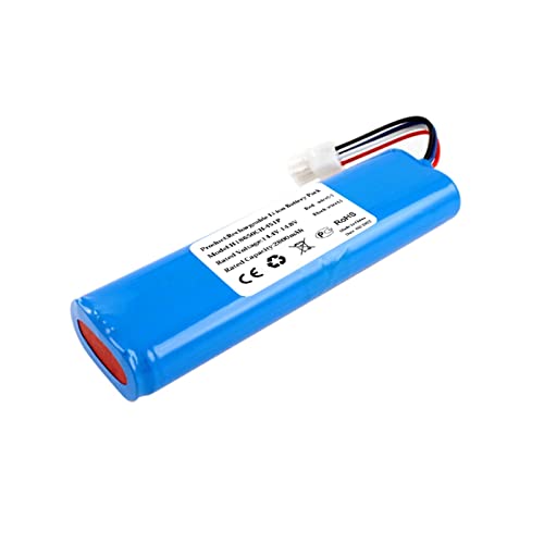 DECAKE Batería de Iones de Litio de 2800 mAh Compatible con el Robot Aspirador Philips FC8772 FC8774 FC8776 FC8715 FC8972 FC8710. (Nueva versión) con Piezas de aspiradora