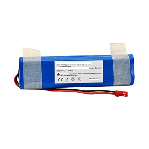 14.4 V 6800mAh 18650 Compatible con ILife V3s Pro, V50, V5s Pro, V8s, X750 Robot Aspirador (Color : 4800mAh)