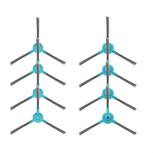 SHUIXIN 8 unids/Set Cepillo Lavable para Conga 1290 1390 Robot aspiradoras repuestos de barredora Pieza de Repuesto de Cepillo doméstico Repuesto de Cepillo de Barrido reemplazo de Cepillo de