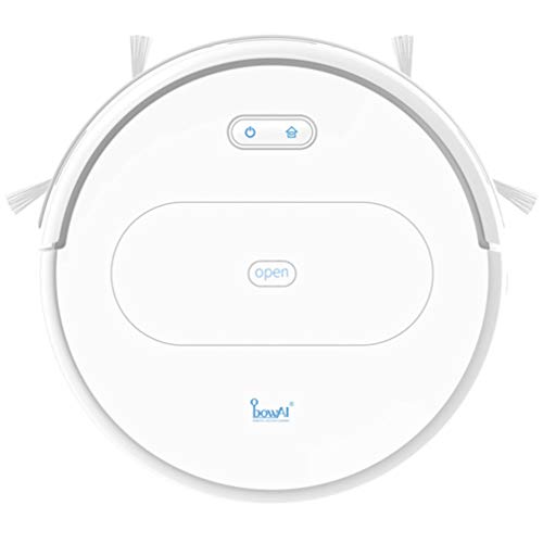 JUSEN Robot Vacuum Cleaner, Auto-Recarga Inteligente robótica Aspiradora Cleaner, Anti-Stuck Move Free Technology, Super Tranquilo, 2000Pa succión de Gran Alcance (App y Control Remoto)