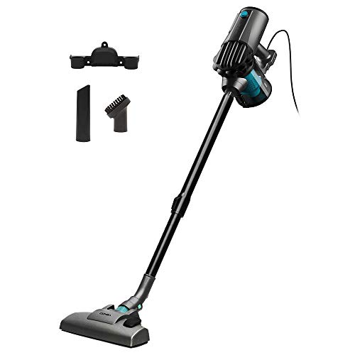 Cecotec Aspirador Vertical Conga Thunderbrush 560. 2 en 1, 600 W, Tecnología ciclónica, Filtro de Alta eficiencia, Radio de acción 6 Metros, Incluye 2 Accesorios