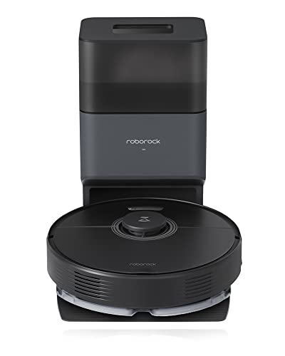 Roborock Q7 MAX Plus Robot Aspirador y Fregasuelos con Base, 4200 Pa, Navegación LIDAR, Recogida automática de Polvo, Control de Voz/App