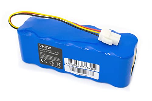 vhbw Batería de Recambio NiMH 3000 mAh (14,4 V) para aspiradoras, Robot Aspirador Compatible con Samsung Navibot Serie SR