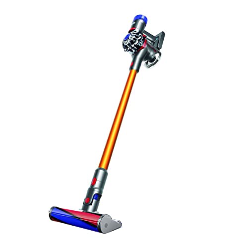 Dyson v8 absolute - Aspiradora Sin Cable Con 2 Funciones, Naranja, 2.04, autonomía de hasta 40 minutos