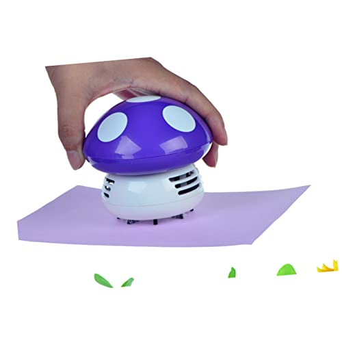 VICASKY Robot De Vacío Aspiradora Mini Soplador Inalámbrico Barredora De Escritorio Portátil Aspiradora De Mano Seta Escritorio Aspiradora Mini Limpiador Pequeño Escritorio Teclado