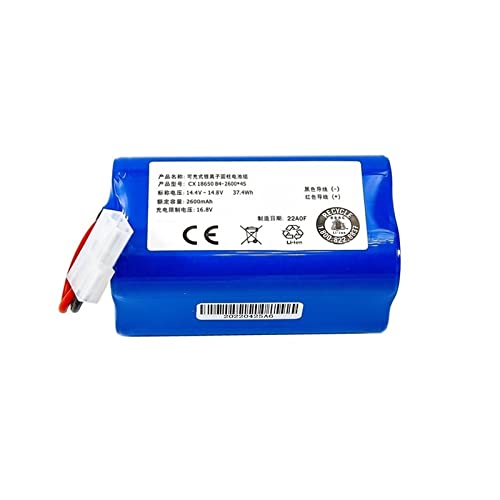 Cepillo Lateral de batería de Iones de Litio RS-RT900866 de 2800mAh Compatible con Rowenta Tefal Explorer Serie 20 40 60, Accesorios for Robot Aspirador