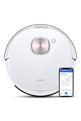 ECOVACS DEEBOT OZMO T8 - Robot Aspirador 2 en 1 con función de Limpieza y navegación Inteligente - Google Home, Control de Alexa y aplicación