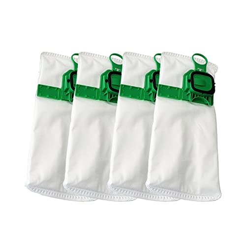 ZULOW Bolsa de Polvo de Alta eficiencia, Compatible con Vorwerk VK140 VK150 Bolsas de Basura FP140 Filtro de aspiradora (Color : 4 PCS)