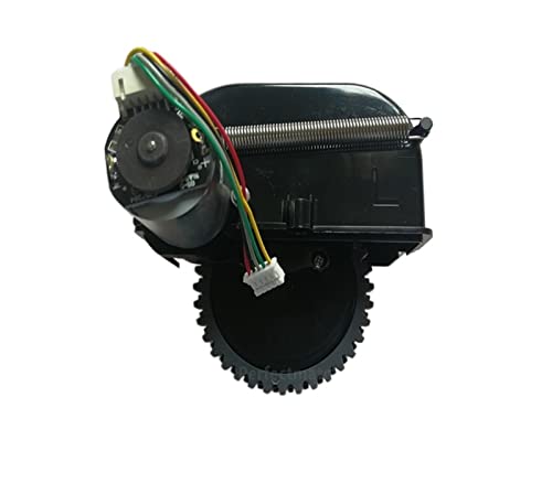 ELZEY Motor de Rueda Izquierda y Derecha for Robot, Compatible con Chuwi Ilife V50 V55 V5s Pro, Piezas de aspiradora, Repuesto de Motor de Rueda Ilife (Color : L Wheel)