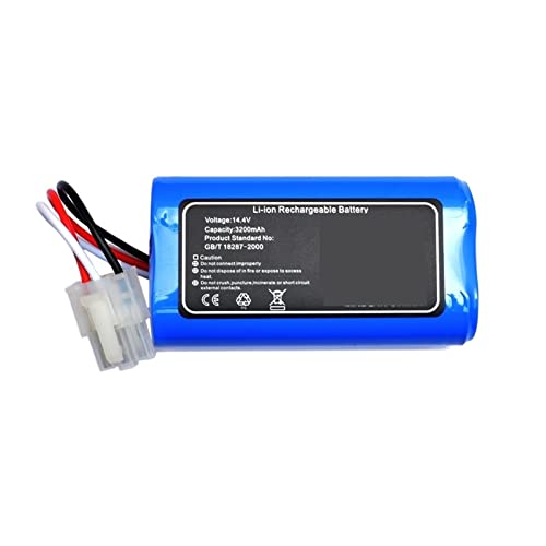 CANEVE Batería de 3200 mAh Compatible con Miele Scout RX1 RX1-SJQL0 Robot Aspirador Accesorios de Limpieza de Celdas de Litio repuestos