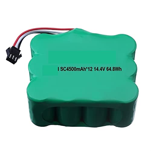 Robot Aspirador de Barrido con batería de 4500mAh y 14,4 V Compatible con KV8 510B XR510 XR210B XR510A XR510B XR510C 510D Compatible con Samba XR210