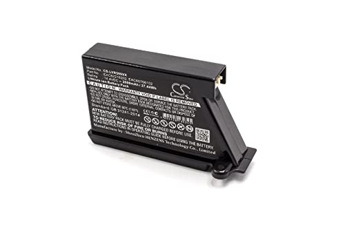 vhbw Batería Li-Ion 2600mAh (14.4V) para Robot limpiasuelos Robot de Limpieza LG HomBot VR64701LVMP, VR64702LVMB, VR64702LVMT, VR64703, VR64703LVM