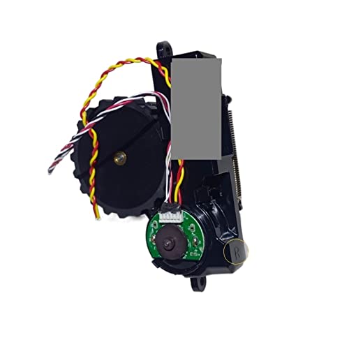 OUAPPA Rueda Izquierda Derecha Compatible con Robot Aspirador Conga 3090 3092 S3090 Piezas de Robot Aspirador Ruedas Incluyen Motor (Color : Right Wheel)