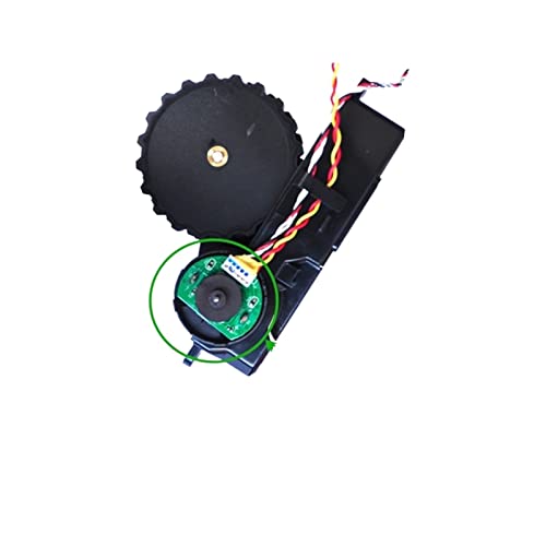 ENHS Compatible con Robot Aspirador Conga 3090 3092 S3090 Robot Aspirador Piezas de Repuesto (Color : Green Right Wheel)