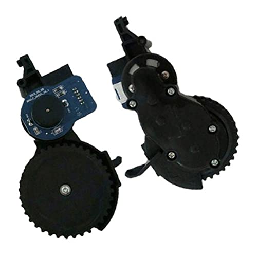 JACTZ Reemplazo del Motor de la Rueda Izquierda Derecha de la aspiradora. Compatible con el Robot Aspirador Vileda VR302, Piezas, Accesorios, Motor de Rueda (Color : R)