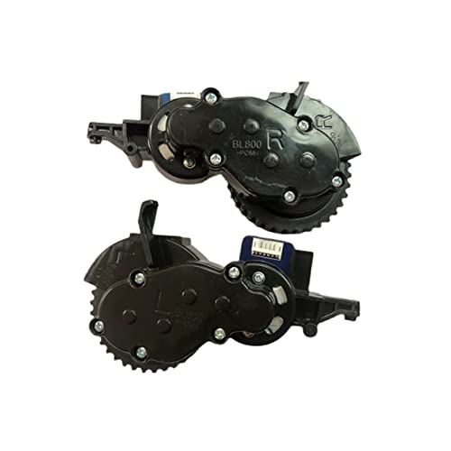 BL800 Alrededor del Motor de Rueda Compatible con Vileda VR 302 Robot Aspirador Piezas de Repuesto (Color : L and R Wheel)