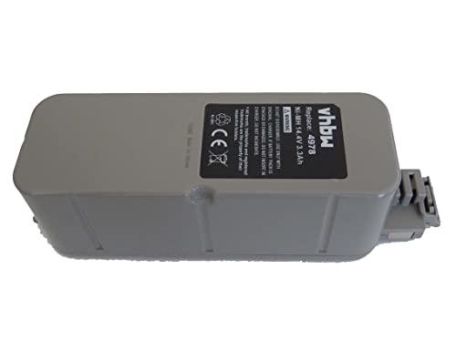 vhbw Batería NiMH 3300mAh (14.4V) Compatible con Vileda M-488a aspiradoras, Robot aspiradora reemplaza APS 4905.