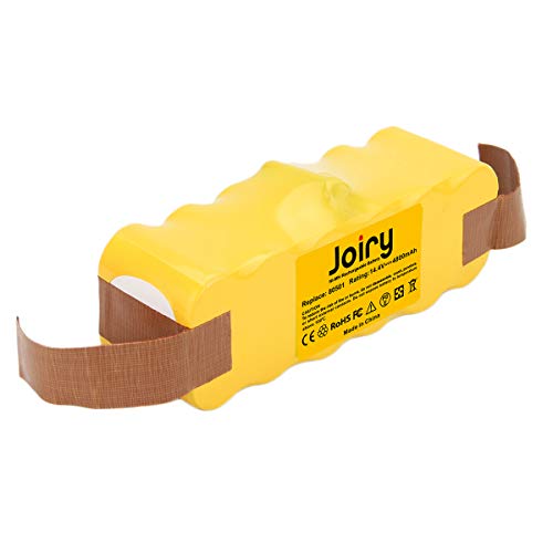 Joiry 14.4V 4800mAh Ni-MH Batería para iRobot Roomba 500 600 700 800 Series 510 530 532 534 535 540 550 610 700 760 770 780 800 560 562 570 580 600 R3 Robotic Vaccums Compatible con 80501