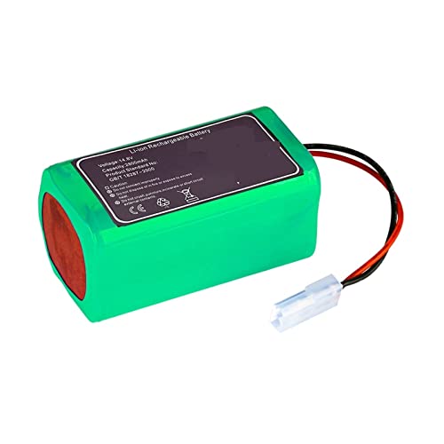 CANEVE H18650CH-4S1P 14.4V 2800mAh Batería Compatible con Xiaomi Mijia G1 MJSTG1 SKV4136GL Robot Aspirador Compatible con Panasonic MC-WRC53 Accesorios