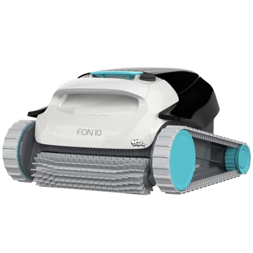 DOLPHIN Fon 10 Maytronics - Robot Limpiafondos de Piscina Automático - Limpieza de Fondo - Cubre hasta 8 m - Uso Fácil - Accesorios Piscina - Garantía de 2 Años