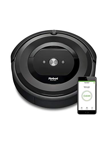 iRobot Roomba e5 Aspiradora robotizada, 0,6 L (Sin bolsa, Alrededor, Alfombra, Suelo duro, Laminado), Carbón vegetal