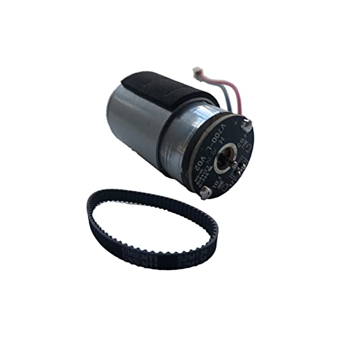 ELZEY Motor de Cepillo de Rodillo Principal Robot o Correa Compatible con Piezas de Robot Aspirador Conga 990 890 3090 5040 (Color : Motor and Belts)