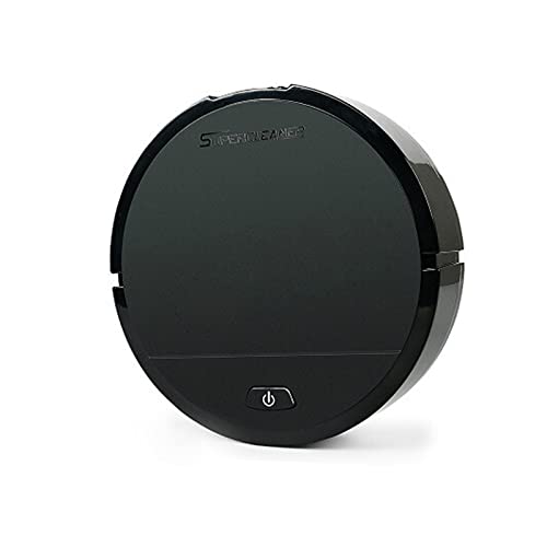 Aspiradora Smart Automatic Sweeping Robot Vacuum Strong Succión Mojado Dry Clean Smart Sweeper Suelo Mopping Smart Robot Home Electrodomésticos para árboles de hoja ancha y alfombras ( Color : Nero )