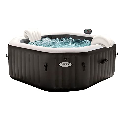 Spa hinchable octogonal con burbujas y jets 795 litros INTEX