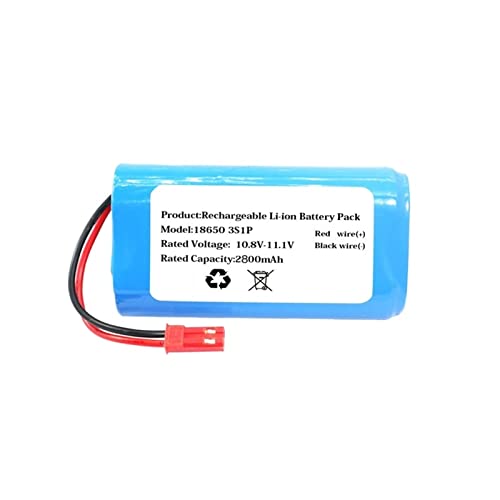 Paquete de batería de UR18650ZT-3S1P-S de 11,1 V, 3400 mAh/2800 mAh, Compatible con aspiradora Robot ILife V1 V3 X3 V3 V5 X5 V5S CW310 (Color : 3400mAh)