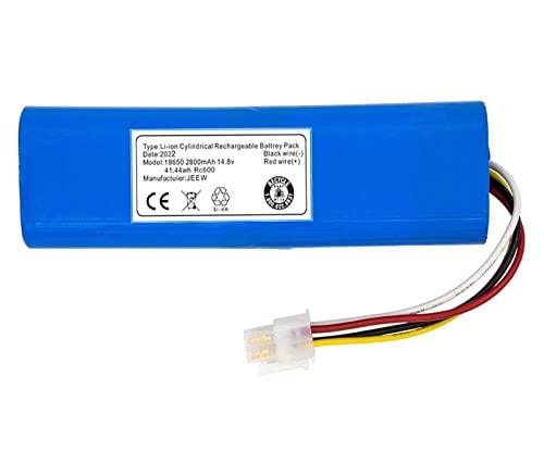 Vacuum Battery Li-Ion Battery Pack Compatible with Philips FC8772 FC8774 FC8776 FC8715 FC8972 FC8710 (New Version) Robot Vacuum Cleaner (Color : 14.8V 5200mAh)